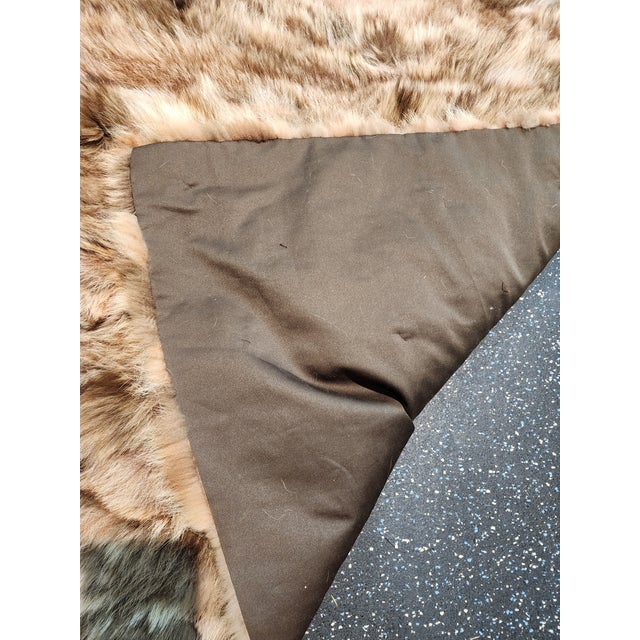 Fabulous Coyote Fur Throw For Sale In Seattle - Image 6 of 7