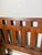 Altavista Lane Vintage 1970s Lane Altavista Brutalist Staccato Rosewood and Walnut Headboard in King by Paul McCobb For Sale - Image 4 of 11
