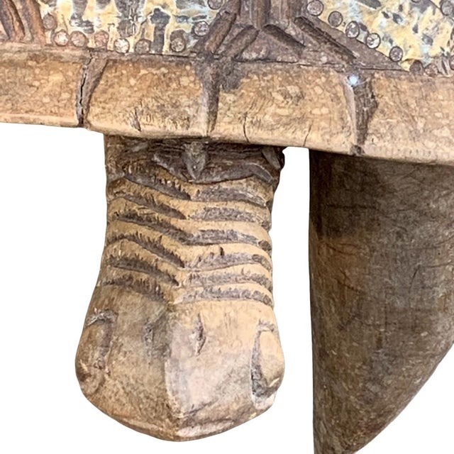 Wood Vintage African Wooden Turtle For Sale - Image 7 of 10