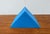 1980s Postmodern Blue Prism Shape Floor or Table Lamp from Heico, 1980s For Sale - Image 5 of 18