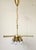 Metal Mid-Century Brass Chandelier, 1970s For Sale - Image 7 of 17