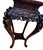 Chinese Chinese Carved Rosewood Pedestal or Side Table For Sale - Image 3 of 14