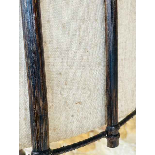 Vintage Turned Wood Floor Lamp, 1950s For Sale - Image 18 of 18