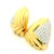 Vintage Italian 18k Gold & 3 Carat Diamond Sculptural Clip-on Earrings, Pair For Sale - Image 10 of 12