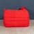 Ligne Roset Red Togo Corner Sofa by Michel Ducaroy for Ligne Roset, France, 1973 For Sale - Image 4 of 18