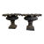 1940s Cast Iron Garden Urns Planters - A Pair For Sale
