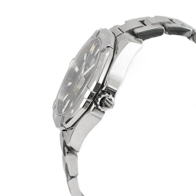 Tag Heuer Tag Heuer Aquaracer 300m 43mm Way2010 Stainless Steel Black Dial Automatic Watch For Sale - Image 4 of 8