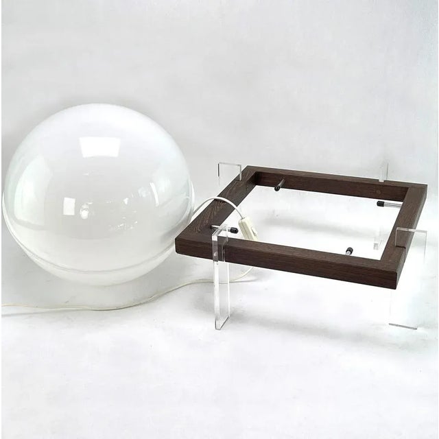 Wood Zodiac Floor Lamp by Ton A. C. Alberts for Raak, 1970s For Sale - Image 7 of 12