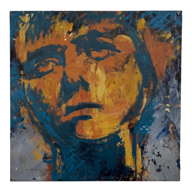 Abstract Face Portrait Painting For Sale