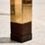 1970s Vintage Mahogany and Brass Dining Table, 1970s For Sale - Image 5 of 11