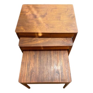 Drexel Nesting Tables Declaration 1960 Kipp Stewart Set of 3 For Sale