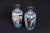 Mid 20th Century Pair Mid 20th Century Japanese Enameled Akasuke Vases For Sale - Image 5 of 5