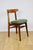 Brown Vintage Green Wooden Chair from Hałas, 1970s For Sale - Image 8 of 11