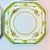 1950s 1950s Vintage Boho Chic Japanese Eclectic Victorian China Luncheon Plates - Set of 4, Meito China For Sale - Image 5 of 11