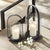 Rustic European Terrazza Outdoor Hurricane Large For Sale - Image 3 of 6