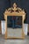Vintage French Louis XVI Neoclassical Gilt Wall Hanging Mirror Mirror Fair 56" For Sale - Image 13 of 16