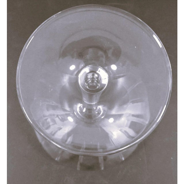 Dorset Hand Cut Fluting Champagne Coup Glasses Set of 6 For Sale - Image 12 of 12