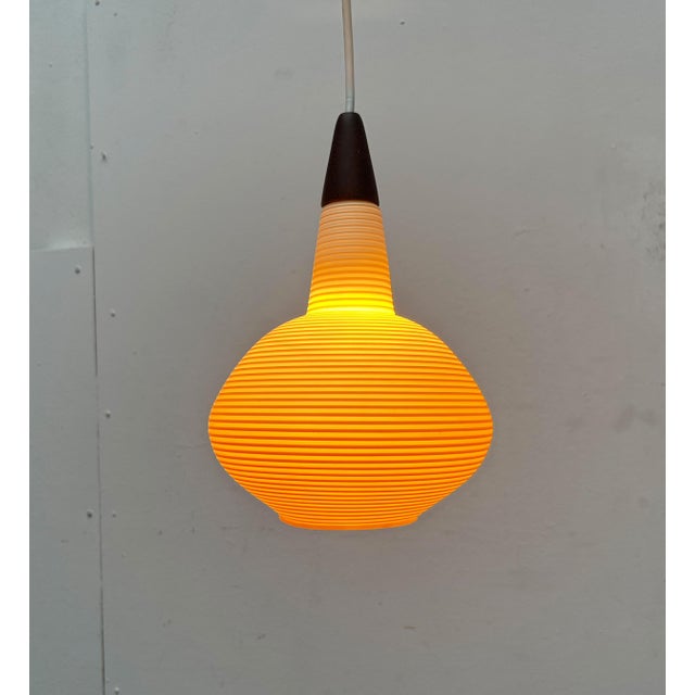 Mid-Century Modern Pendant Lamp by Yasha Heifetz for Rotaflex Heifetz, 1960s For Sale - Image 13 of 18