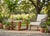 2020s Imperial Grove Solid Teak Wood Outdoor End Table Stylish For Sale - Image 5 of 12
