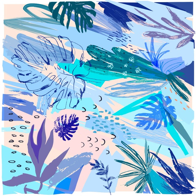 Tropical Warm White Sunbrella Pillow 20" x 20" Faux Down Plush Poly Fill Hidden Zipper in Back Knife Edge Finish $80.00 net