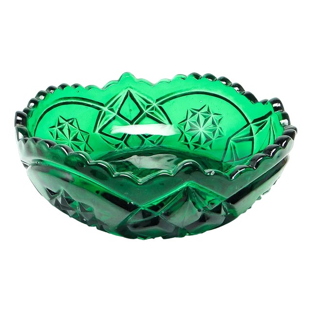 Art Deco Bowl by Hortensja Glassworks For Sale