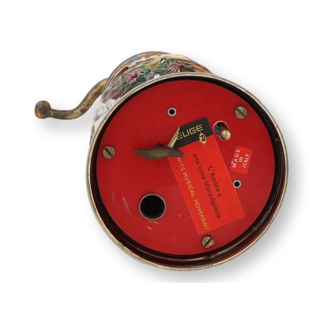 Mid 20th Century Capodimonte Reuge Musical Pepper Grinder For Sale - Image 5 of 5