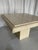 Stone 1970s Italian Made Travertine Side Table For Sale - Image 7 of 9