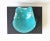 Italian Murano Art Glass Bowl in Turquoise Blue For Sale - Image 11 of 12