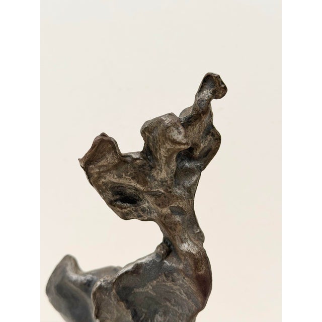 Contemporary Paul Flickinger, Abstract Sculpture, 1990s, Cast Iron For Sale - Image 3 of 9