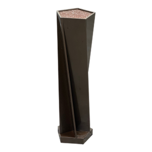 Gary Hutton Designs Facet 5 Bronze + Swarovski Crystal Pedestal