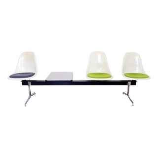 3-Seater Bench by Charles & Ray Eames for Vitra, 1970s For Sale