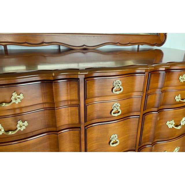 Vintage White Furniture Company French Provincial Style Dresser with