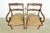1940s Kindel Furniture Style Regency Carved Solid Mahogany Armchairs, Pair For Sale - Image 5 of 14