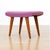 Mid Century Vanity Stool Attributed to Alfred Cox For Sale - Image 4 of 9