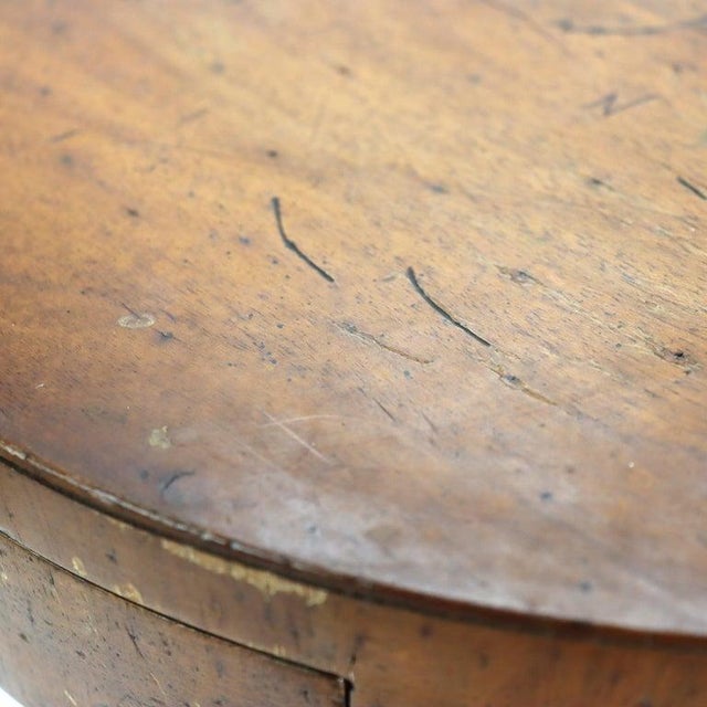 Antique Olivewood Veneer Cocktail Stand With Single Drawer C1890 For Sale - Image 13 of 15