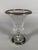 Baluster vase in cut crystal, Charles X period Cut crystal with diamond-point design Chiseled and silvered bronze mount...