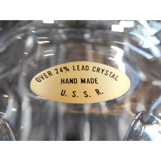 1920s Cut Crystal Decanter For Sale - Image 4 of 8