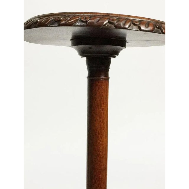 19th Century Dutch Mahogany Torchière or Plant Stand For Sale - Image 3 of 8