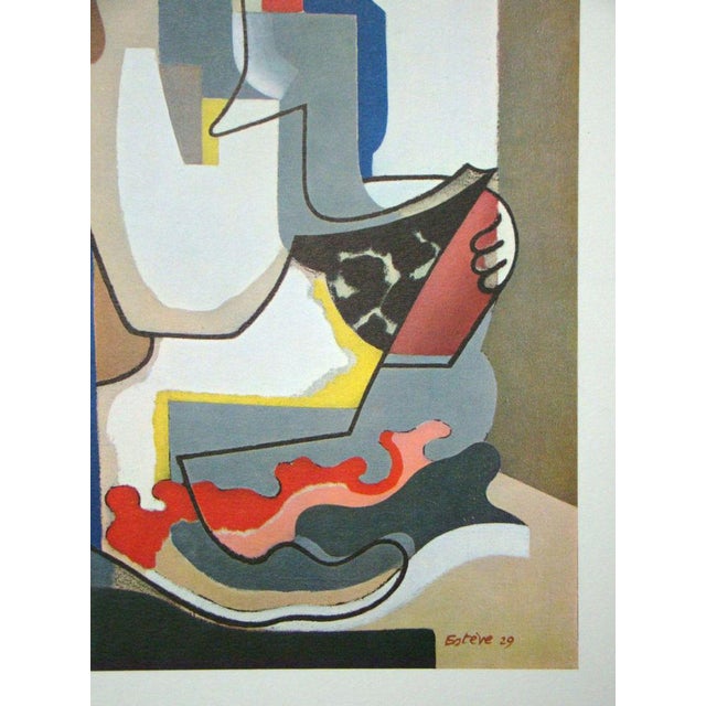 After Maurice Esteve, Liseuse, 1961, Offset Lithograph For Sale - Image 7 of 13