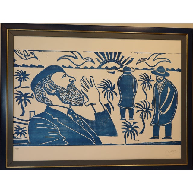 Bellora, Giuseppe Garibaldi, 1970s, Lithograph, Framed For Sale - Image 3 of 17