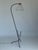 Wrought Iron and Brass Floor Lamp with Magazine Rack, 1960s For Sale - Image 6 of 6