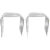 Lucite Waterfall Side Tables - a Pair For Sale