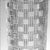 Contemporary Tiffany & Co. Woven Basket Weave Crystal Cylinder Vase 8-Inch (New - No Box) Vintage 1990s For Sale - Image 3 of 16