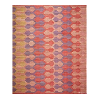 Nazmiyal Collection Large Modern Kilim Rug For Sale