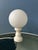 Space Age Opaline and Glass Table Lamp in White For Sale - Image 5 of 11