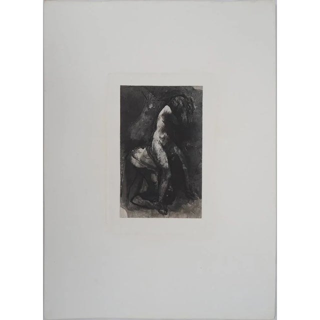 After Auguste Rodin, La Fortune, 19th Century, Engraving For Sale - Image 4 of 6