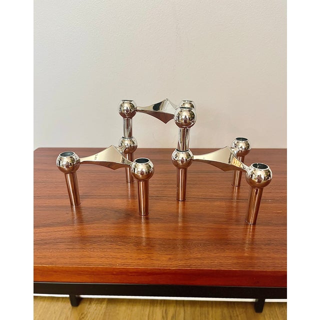 An iconic figure of 20th-century german design, the s22 candlestick was born from the collaboration between hans nagel and...