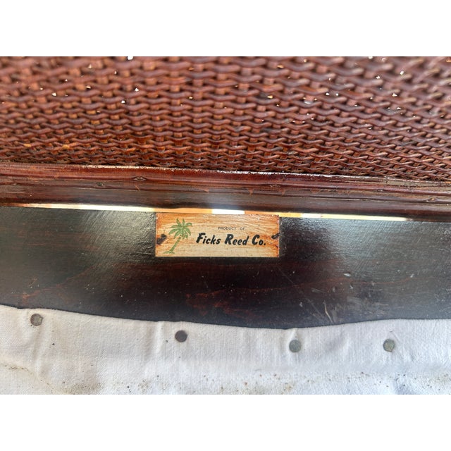 Brown Vintage Chairs and Ottomans by John Wisner, 1954, Set of 4 For Sale - Image 8 of 9