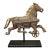 Early 20th Century American Iron Horse Toy on Custom Steel Mount For Sale
