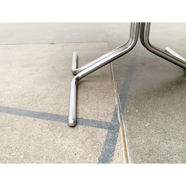 Set of Vintage German Space Age Seat 150 Chairs by Herbert Hirche for Mauser For Sale - Image 10 of 18